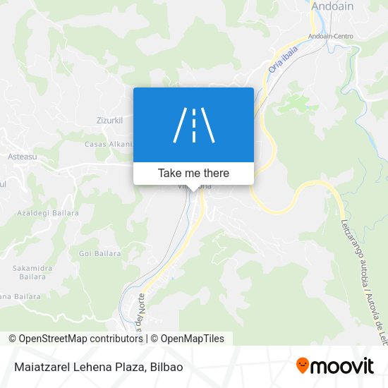Maiatzarel Lehena Plaza map