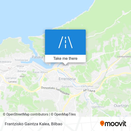 Frantzisko Gaintza Kalea map