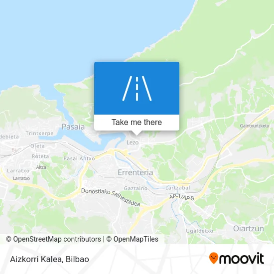 Aizkorri Kalea map