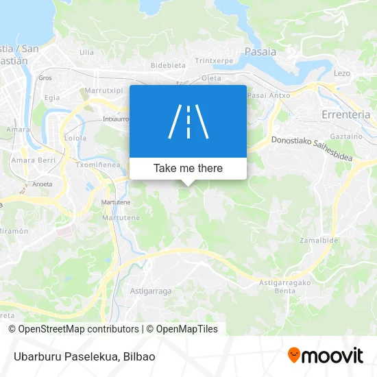 Ubarburu Paselekua map