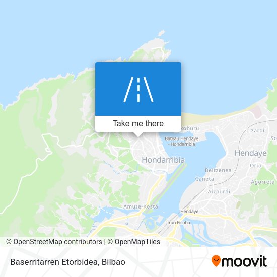 Baserritarren Etorbidea map