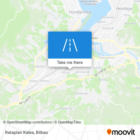 Rataplan Kalea map