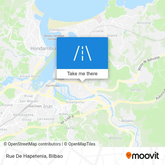 Rue De Hapetenia map