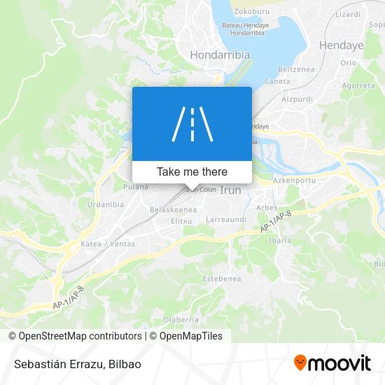 Sebastián Errazu map