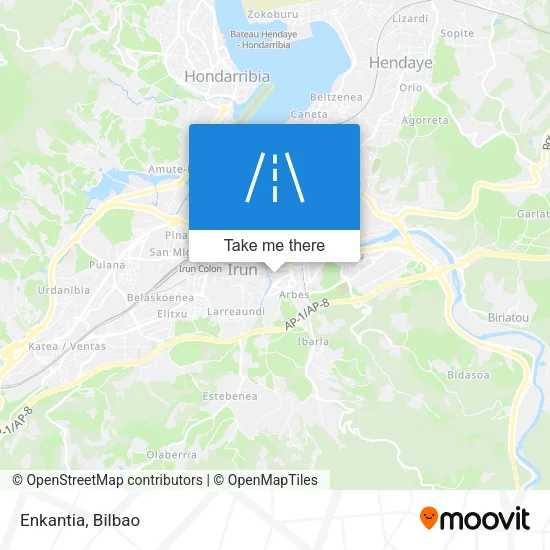 Enkantia map