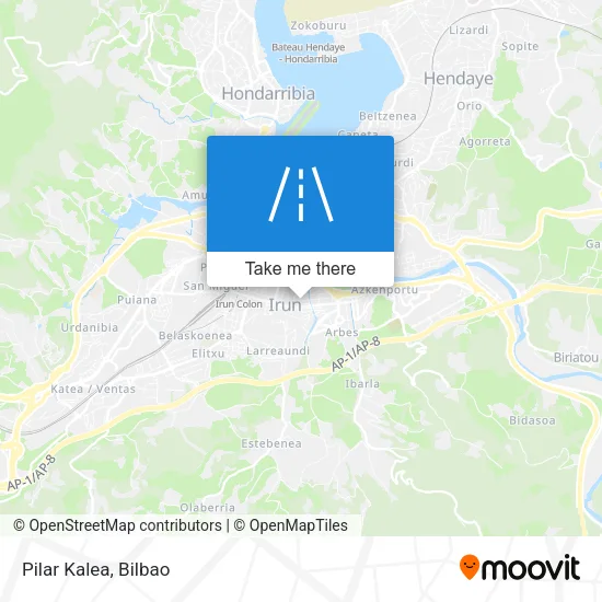Pilar Kalea map