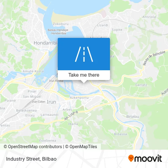 Rue De L'Industrie map