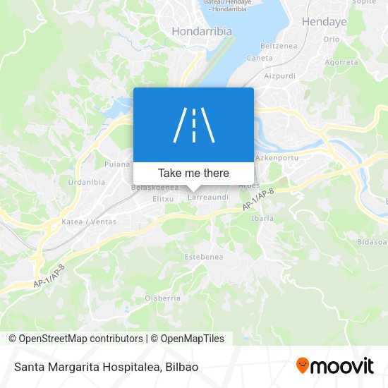 Santa Margarita Hospitalea map