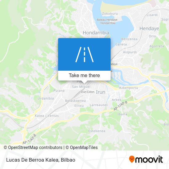 Lucas De Berroa Kalea map