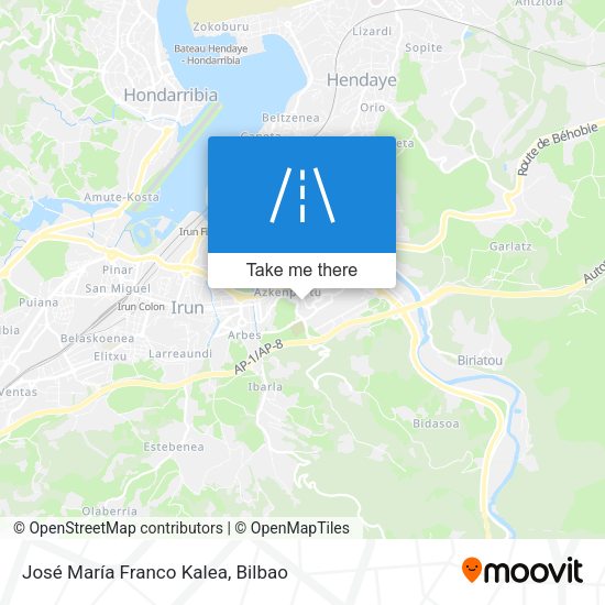José María Franco Kalea map