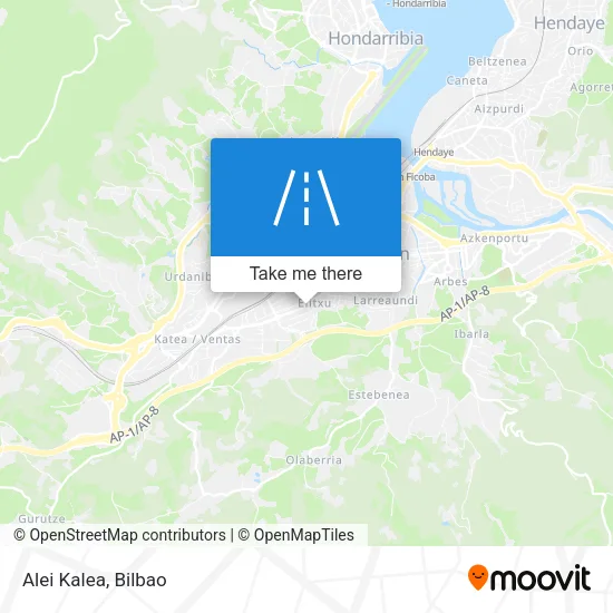 Alei Kalea map