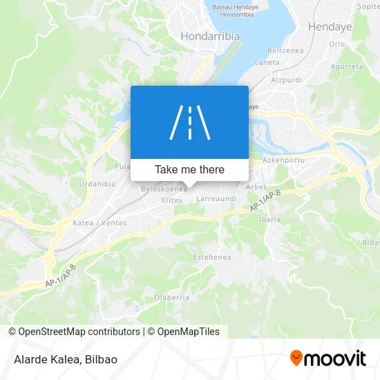 Alarde Kalea map