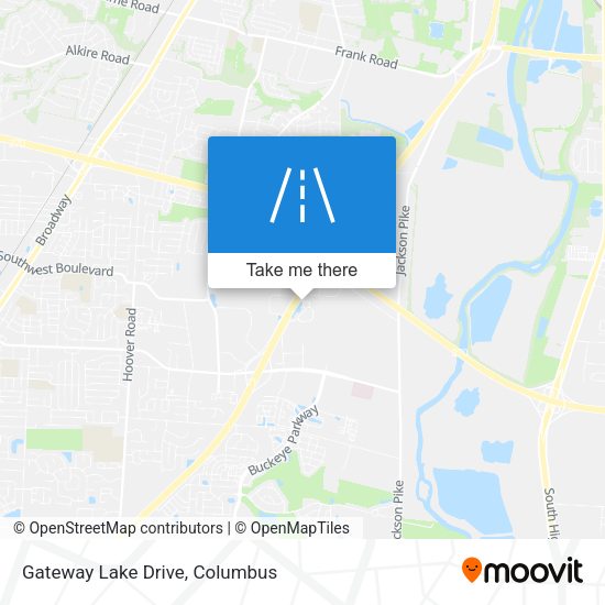 Gateway Lake Drive map