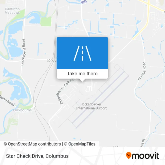 Mapa de Star Check Drive