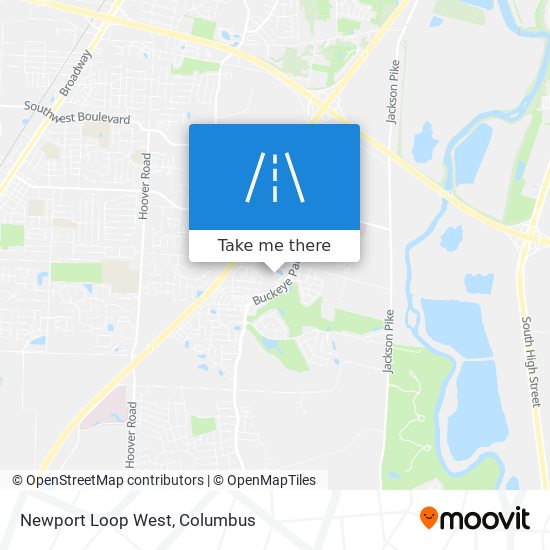 Mapa de Newport Loop West