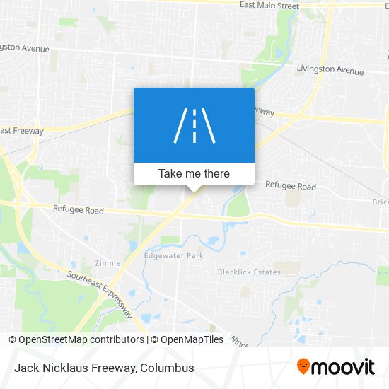 Jack Nicklaus Freeway map