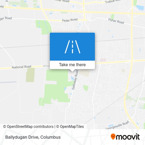 Mapa de Ballydugan Drive