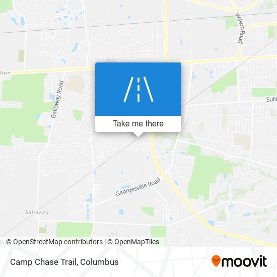 Camp Chase Trail map