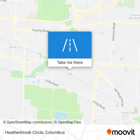 Mapa de Heatherbrook Circle