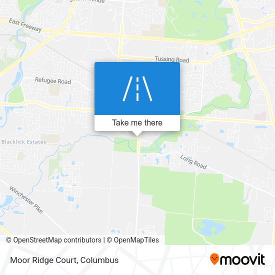 Mapa de Moor Ridge Court