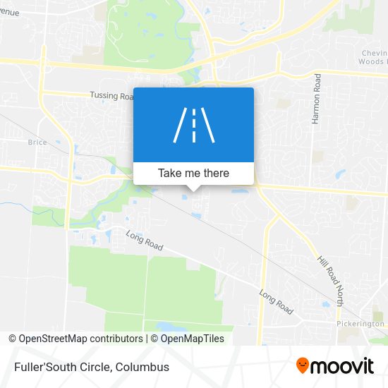Mapa de Fuller'South Circle