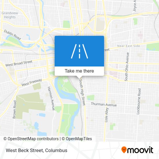 Mapa de West Beck Street