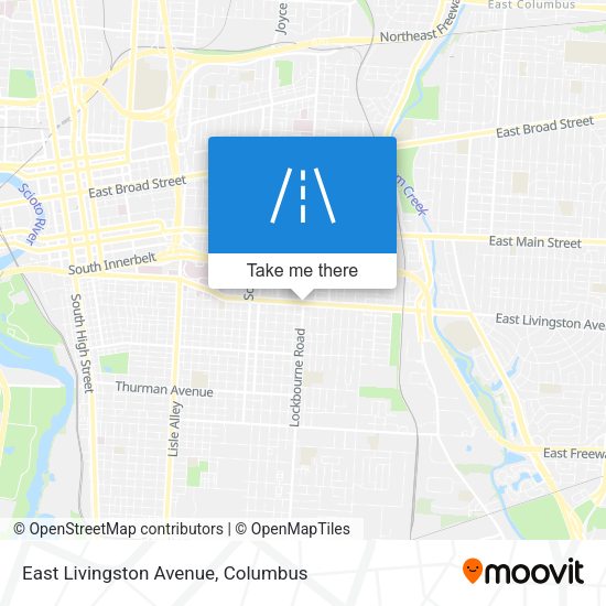 East Livingston Avenue map