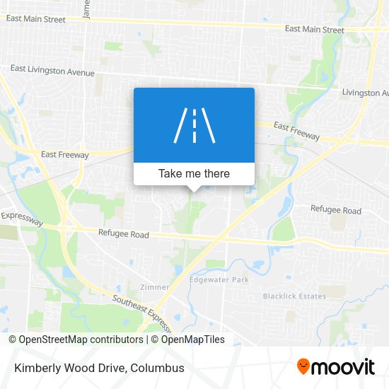 Kimberly Wood Drive map