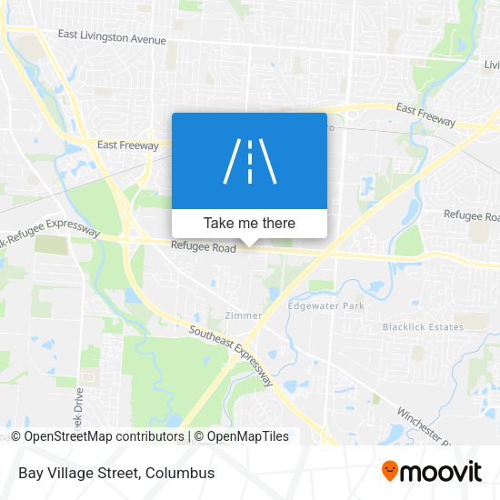 Mapa de Bay Village Street