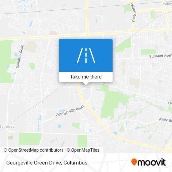 Mapa de Georgeville Green Drive