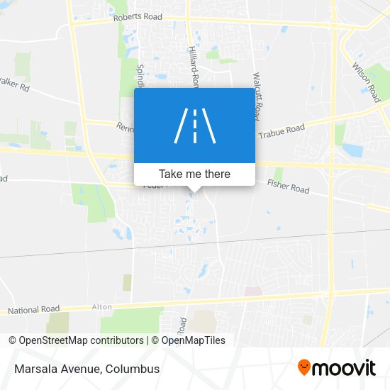 Mapa de Marsala Avenue