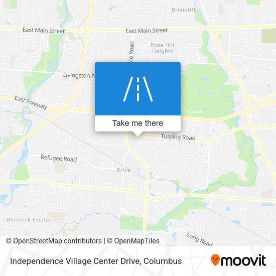 Independence Village Center Drive map