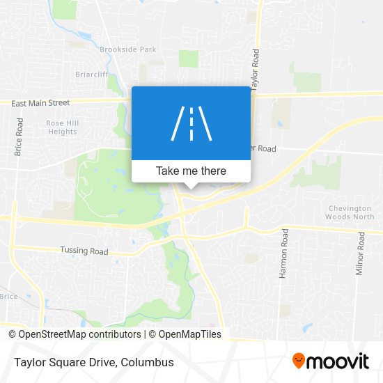 Mapa de Taylor Square Drive