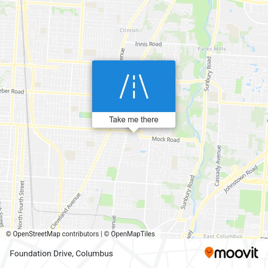 Mapa de Foundation Drive