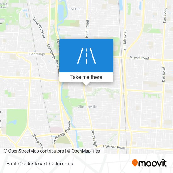 Mapa de East Cooke Road