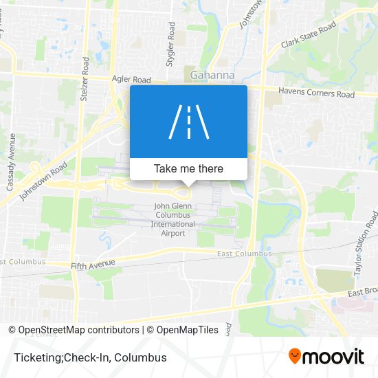 Mapa de Ticketing;Check-In