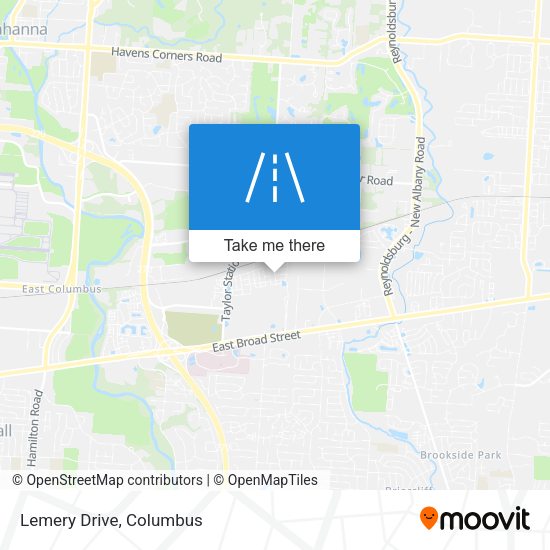 Mapa de Lemery Drive