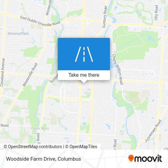 Mapa de Woodside Farm Drive