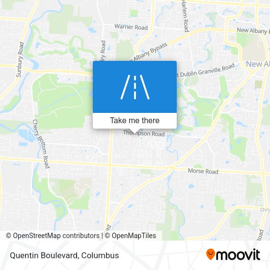 Mapa de Quentin Boulevard