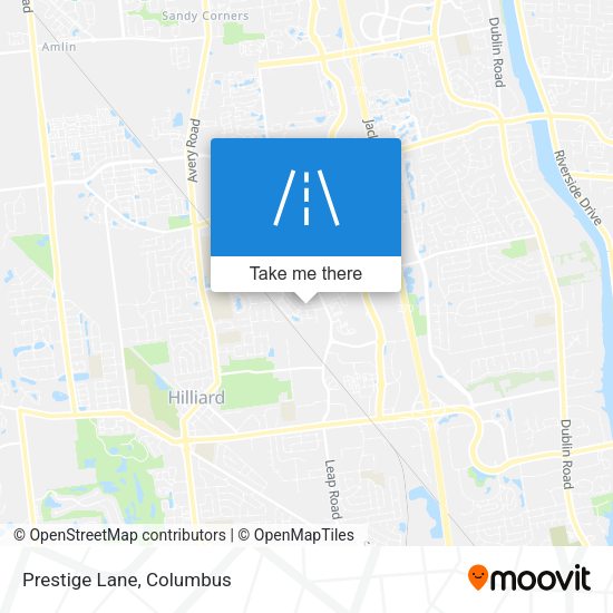 Mapa de Prestige Lane