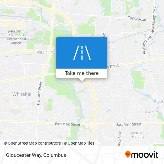 Gloucester Way map