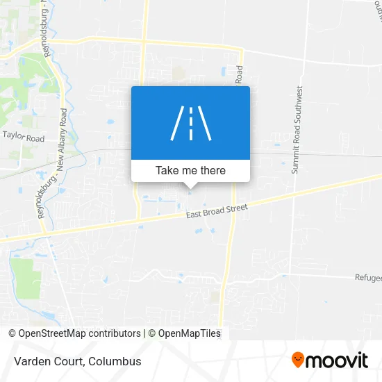 Varden Court map