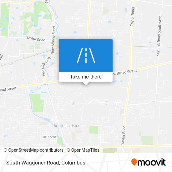 Mapa de South Waggoner Road
