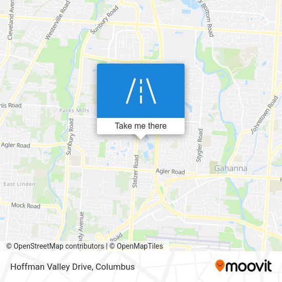 Hoffman Valley Drive map