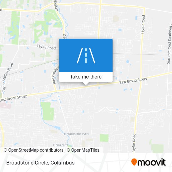 Broadstone Circle map