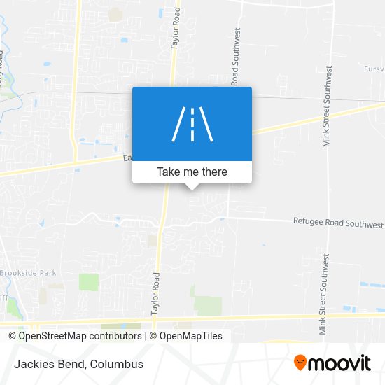 Mapa de Jackies Bend