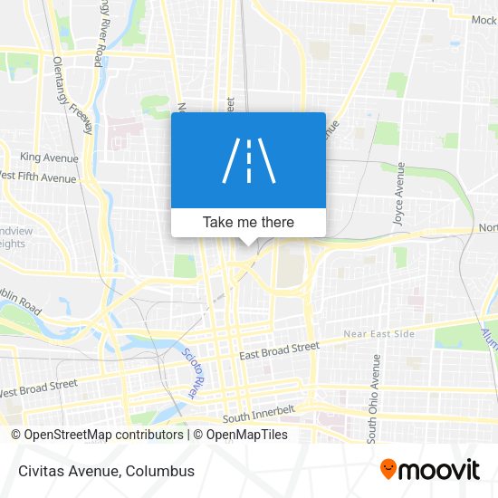 Mapa de Civitas Avenue