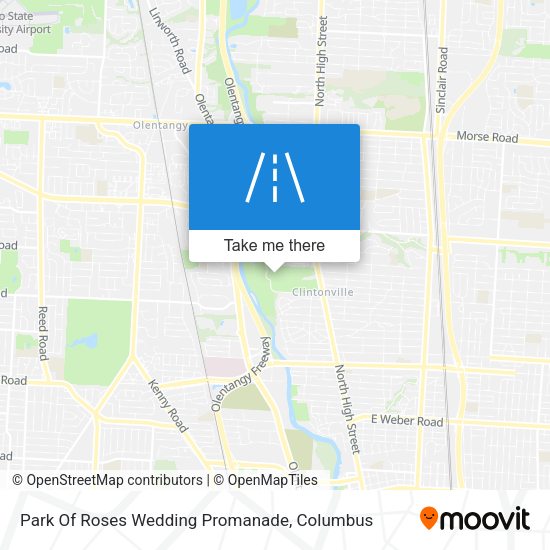 Mapa de Park Of Roses Wedding Promanade