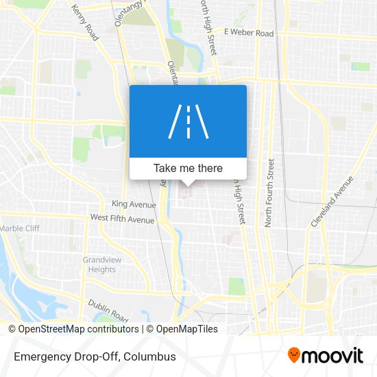Mapa de Emergency Drop-Off