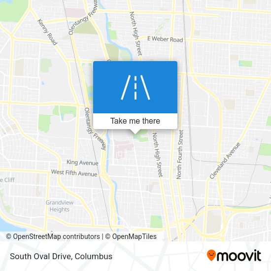 Mapa de South Oval Drive